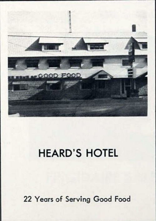 Houghton Lake Hotel (Houghton Lake Tavern, Heards Hotel) - Houghton Lake Yearbook Ad (newer photo)